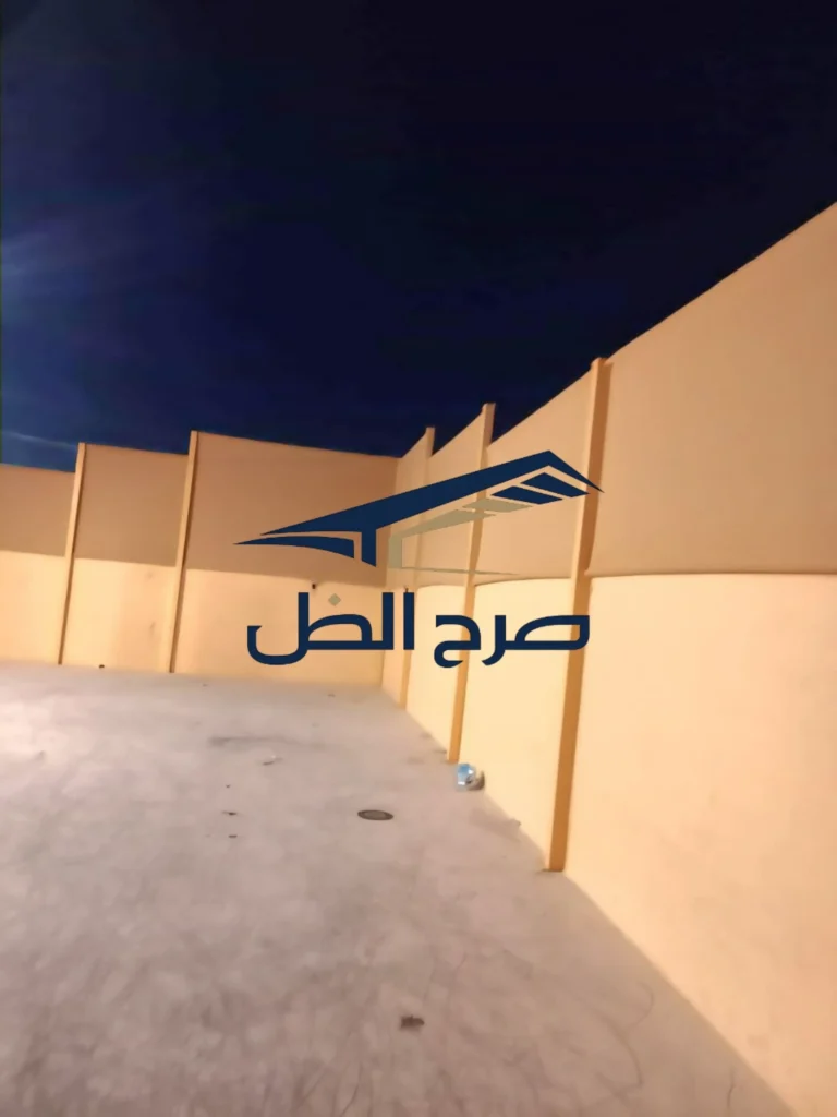 ساتر خصوصية بيج بإضاءة ليلية